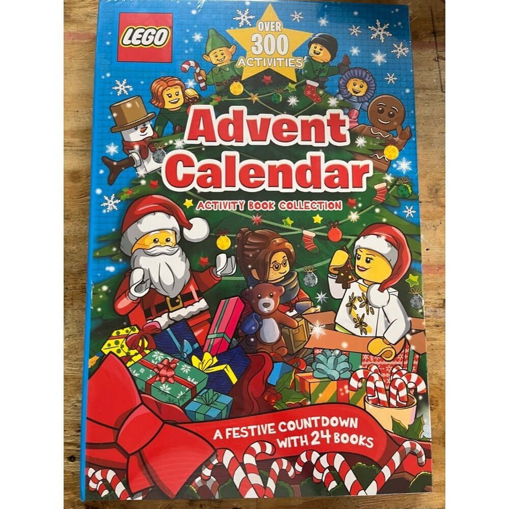 Lego Christmas Advent Calendar Activity Book Collection Festive Countdown Santa